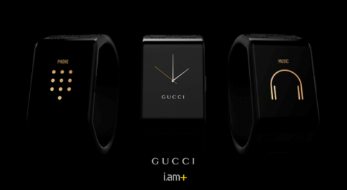 GUCCI推出奢华智能手环 能接打电话收发短信