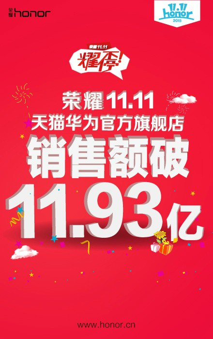 华小魅包揽国产三强 天猫京东11.11战报 