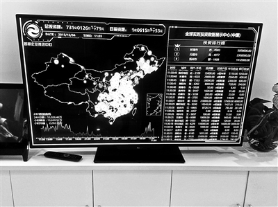 e租宝实时数据显示总投资额已超731亿元