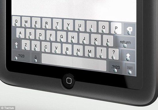iPad Screen keyboard