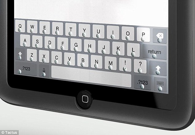 iPad Screen keyboard