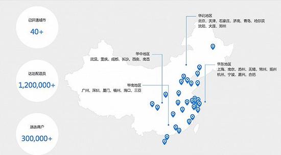 达达业务覆盖范围