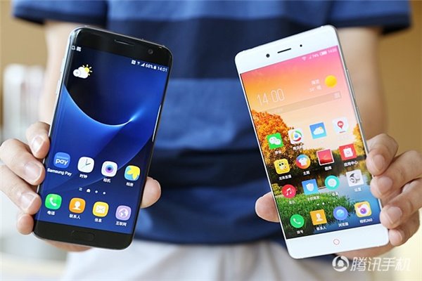 曲面屏还是无边框？仅谈三星与努比亚的屏幕美学