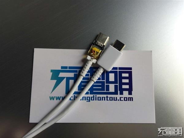 三星Note 7 Type-C数据线拆解：仅支持USB 2.0