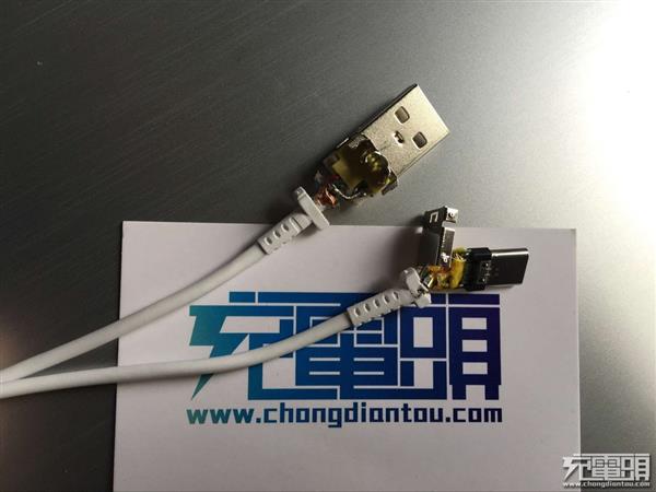 三星Note 7 Type-C数据线拆解：仅支持USB 2.0
