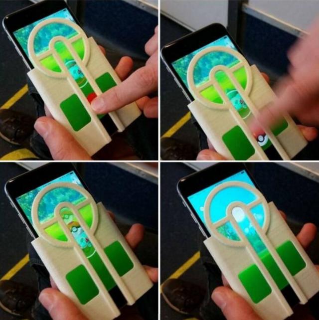 3D打印的Pokémon Go专用保护壳，从此告别兴奋手抖失误 