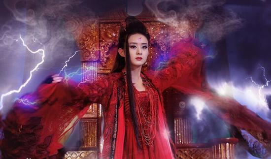 电视剧《花千骨》中洪荒之力的效果