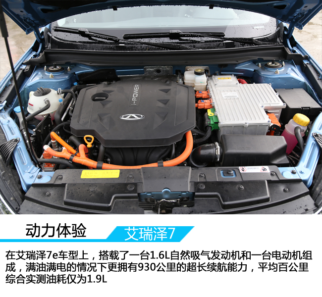 可插电的混动艾瑞泽 奇瑞艾瑞泽7/7e实拍