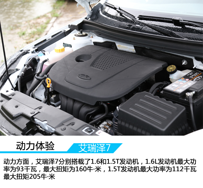 可插电的混动艾瑞泽 奇瑞艾瑞泽7/7e实拍
