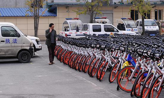 共享单车扎堆出现需考虑城市容纳量：乱停乱放仍是难题