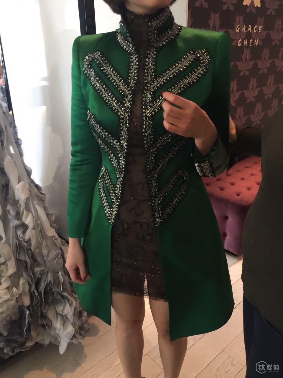 高定设计师Grace Chen：让每个客户都觉得的衣服是为自己做的        