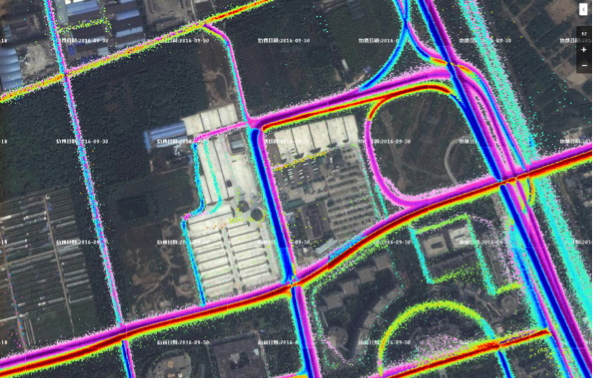（后厂村路附近）热力大数据发现微循环路
