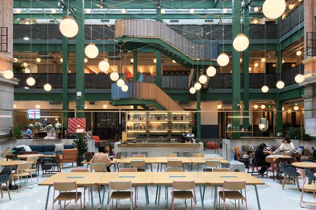 WeWork 上海威海路店实景