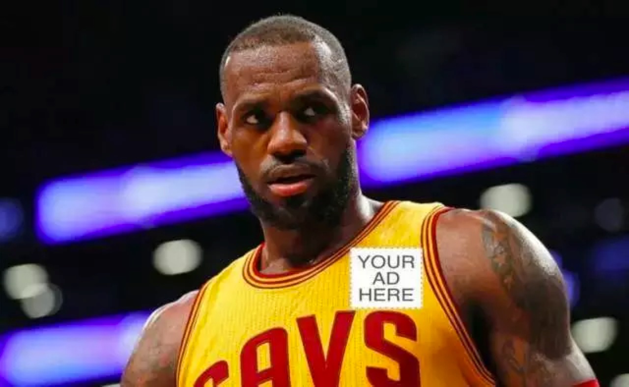 勇士队卖出了NBA最高价球衣广告，但价格还不到巴萨三分之一        