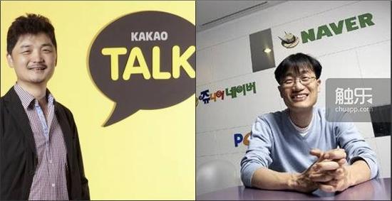 Kakao的创始人金凡秀和Naver、Line的创始人李海珍也出自首尔大学，他们曾在2001年联手组建NHN集团