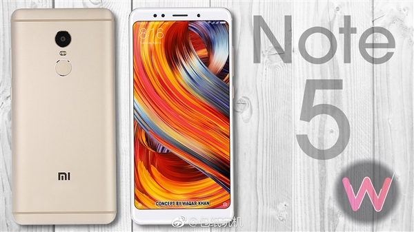 要火！红米Note 5终于来了：5.99寸全面屏/4000mAh
