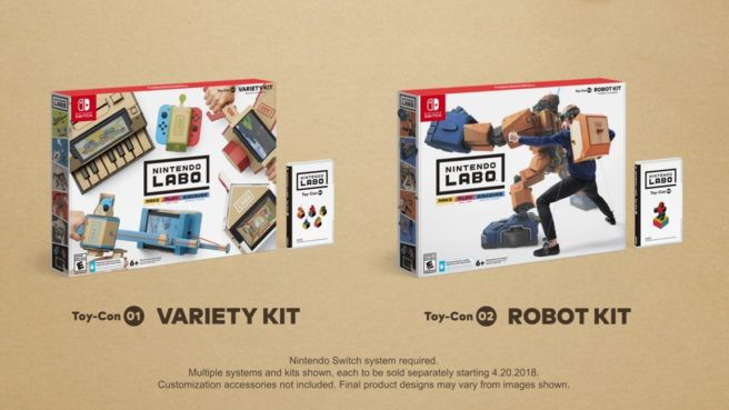 Switch推出新玩法“Labo”，小小瓦楞纸竟能带动任天堂股价大涨        