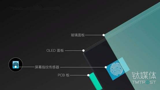 屏下指纹结构图
